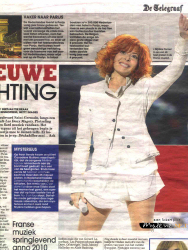 Mylène Farmer De Telegraaf 06 mars 2010