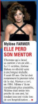 Mylène Farmer Presse France Dimanche
