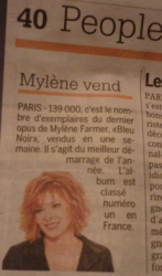 Mylène Farmer Presse L'essentiel 17 décembre 2010