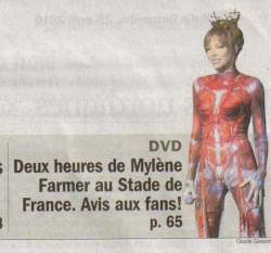 Mylène Farmer Le Matin 25 avril 2010