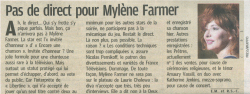 Mylène Farmer Presse Le Parisien 24 avril 2010