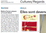 Mylène Farmer Presse Ouest France 28 septembre 2010