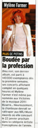 Mylène Farmer Presse Public 31 décembre 2010