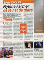 Mylène Farmer Presse Télé Cable Sat Hebdo programmes du 10 au 16 avril 2010