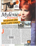 Mylène Farmer Presse Télé Star 06 décembre 2010