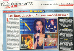 Mylène Farmer Presse Télé Star 10 mai 2010