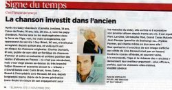 Mylène Farmer Presse Télérama 03 novembre 2010