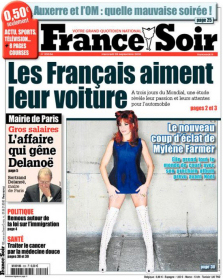 Mylène Farmer Presse France Soir 29 septembre 2010
