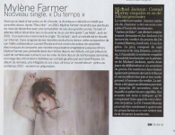 Mylène Farmer Presse Bledmag Décembre 2011