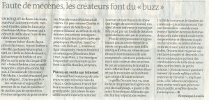 Mylène Farmer Le Monde 07 juillet 2011