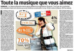 Mylène Farmer Presse Le Parisien Aujourd'hui en France 20 janvier 2011