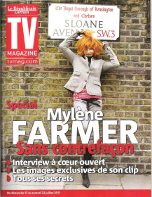 Mylène Farmer Presse TV Magazine du 17 au 23 juillet 2011