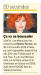 Mylène Farmer Presse 20 Minutes Suisse 04 octobre 2012