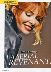 Mylène Farmer Presse Grazia 30 novembre 2012