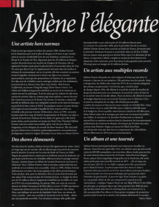 Mylène Farmer Presse Jour de France Mai 2012