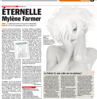 Mylène Farmer Presse La Dernière Heure 28 septembre 2012
