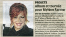 Mylène Farmer Presse Le Parisien 28 septembre 2012