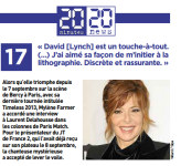 Mylène Farmer Presse 20 Minutes 13 septembre 2013