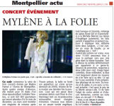 Mylène Farmer Presse Direct matin 02 octobre 2013