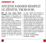 Mylène Farmer Presse Direct Matin 26 novembre 2013