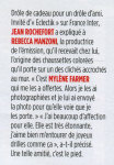 Mylène Farmer Presse Gala 20 mars 2013