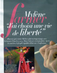 Mylène Farmer Presse Gala 24 décembre 2013
