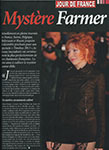 Mylène Farmer Presse Jour de France Novembre 2013