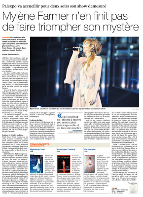 Mylène Farmer Presse Le Matin