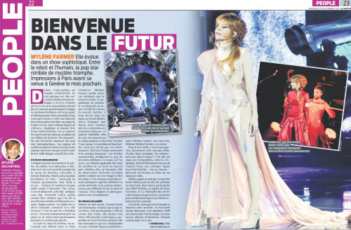 Mylène Farmer Presse Le Matin 20 septembre 2013