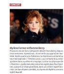 Mylène Farmer Presse Le Progrès 08 septembre 2013