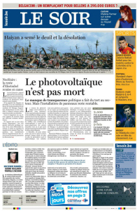 Mylène Farmer Presse Le Soir 12 novembre 2013