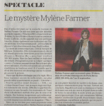 Mylène Farmer Presse Les Echos 06 septembre 2013