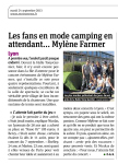 Mylène Farmer Presse Metro 24 septembre 2013