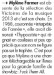 Mylène Farmer Presse Voici 26 janvier 2013