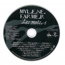 Mylène Farmer - Les mots - Double CD Russie 2015 - Label CD1 Mylène Farmer Les mots Double CD Russie 2015